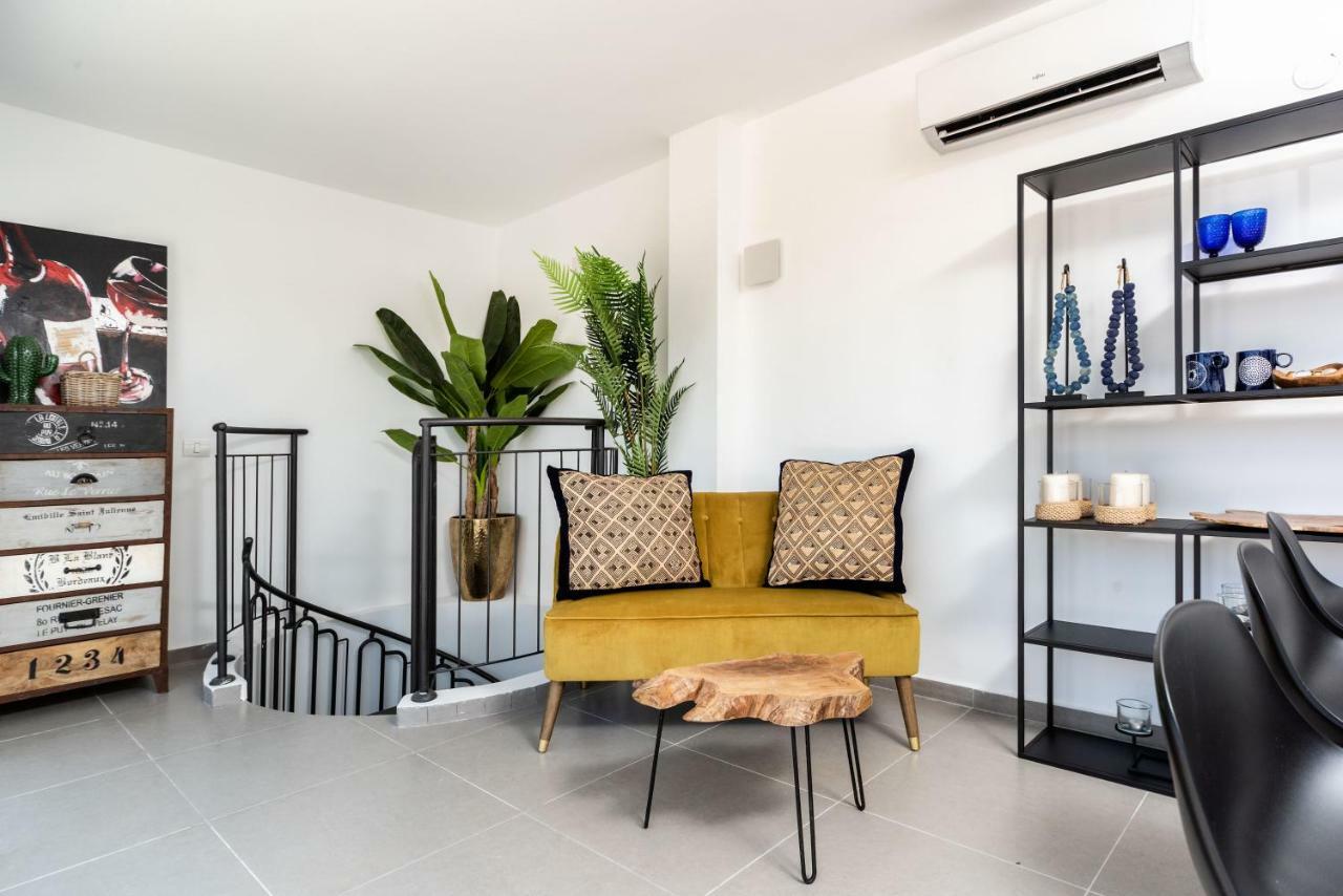 Duplex With Sea View Terrace Above The Flea Market Tel Aviv Exterior foto