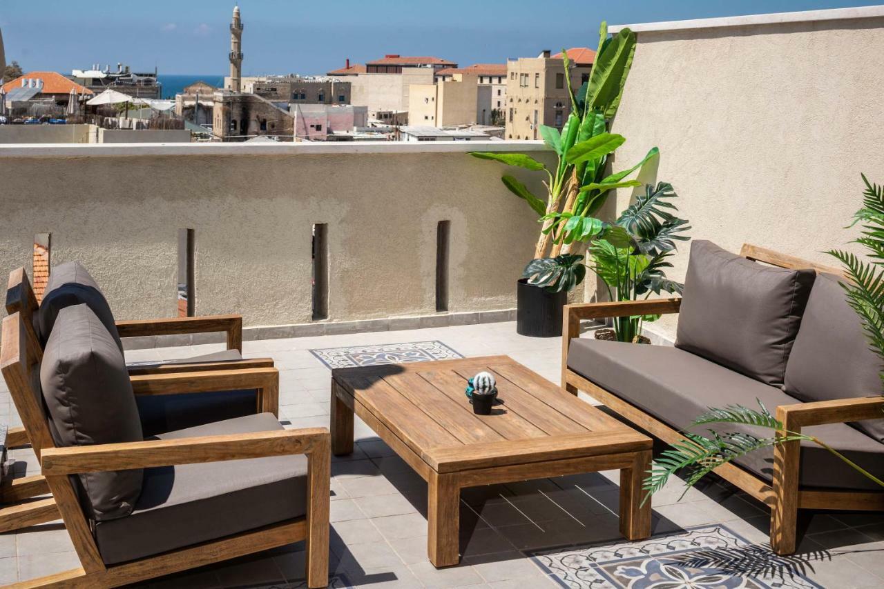 Duplex With Sea View Terrace Above The Flea Market Tel Aviv Exterior foto